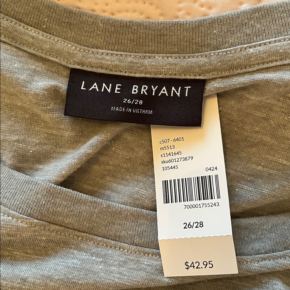 NWT Lane Bryant Chenille Love Pride Graphic Tee - Picture 5 of 7